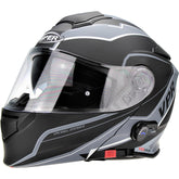 ViPER RS-V171 Zone Flip Up Motorcycle Helmet - Matt Black/Grey